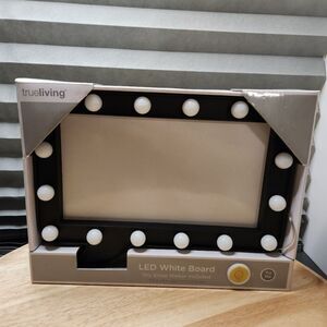 LED white board dry erase